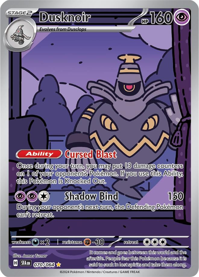 Image for Dusknoir (SV: Shrouded Fable) (070/064) - Pokemon