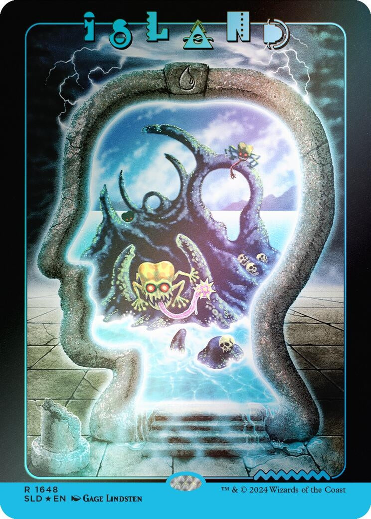 Image for Island (1648) (Rainbow Foil) (Secret Lair Drop Series) (1648) - Magic: The Gathering