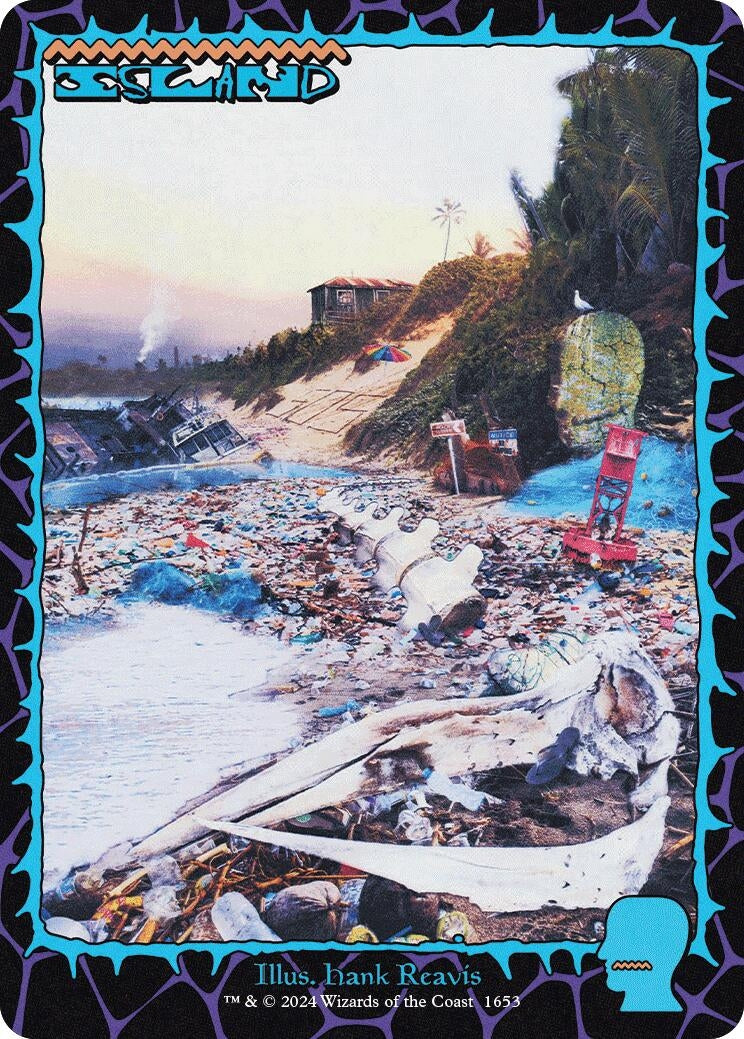 Image for Island (1653) (Secret Lair Drop Series) (1653) - Magic: The Gathering
