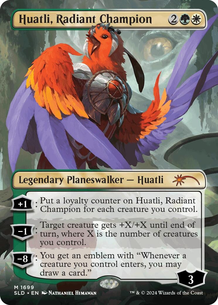 Image for Huatli, Radiant Champion (Secret Lair Drop Series) (1699) - Magic: The Gathering