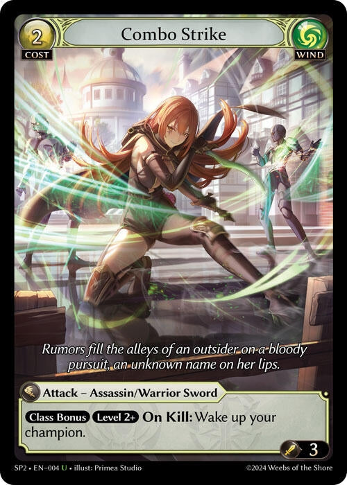 Image for Combo Strike (Supporter Pack 2) (004) - Grand Archive TCG