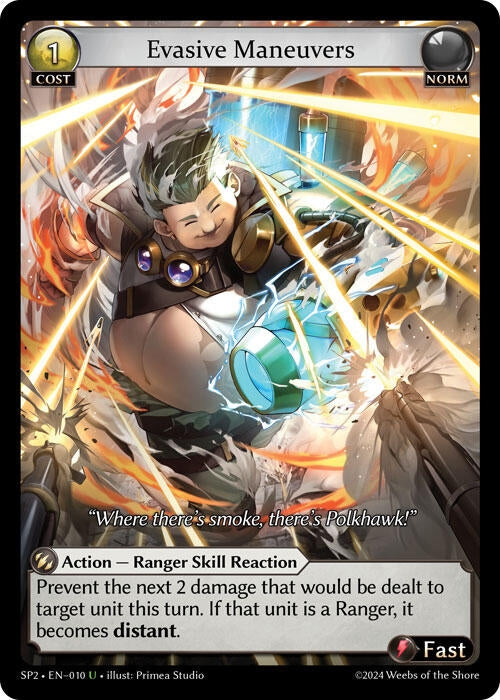 Image for Evasive Maneuvers (Supporter Pack 2) (010) - Grand Archive TCG