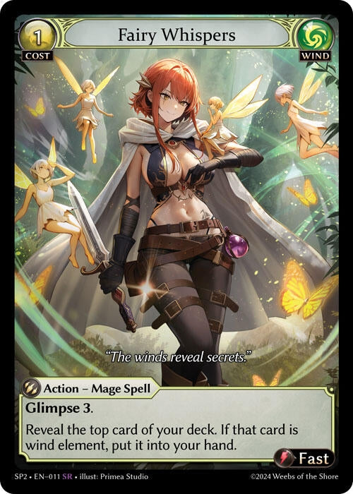Image for Fairy Whispers (Supporter Pack 2) (011) - Grand Archive TCG