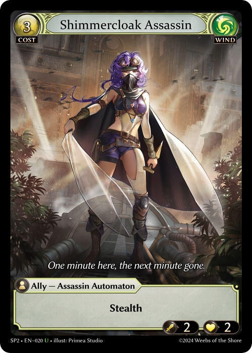 Image for Shimmercloak Assassin (Supporter Pack 2) (020) - Grand Archive TCG