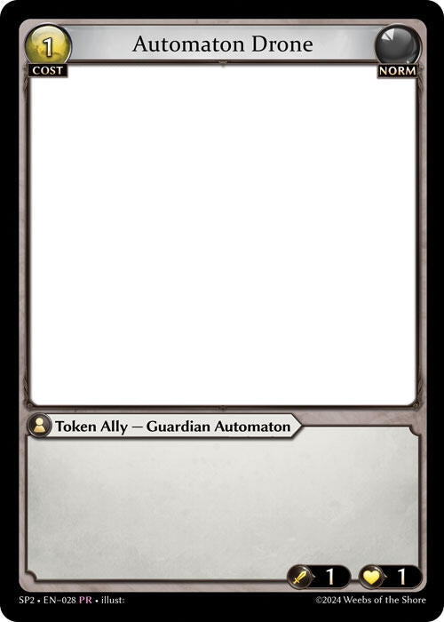 Image for Automaton Drone (Supporter Pack 2) (028) - Grand Archive TCG