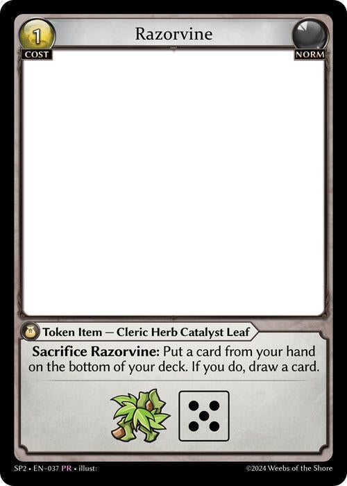 Image for Razorvine (Supporter Pack 2) (037) - Grand Archive TCG