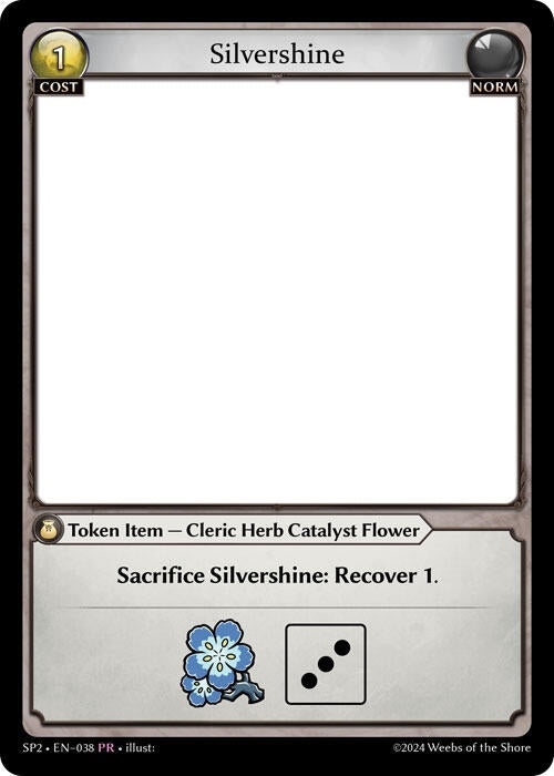 Image for Silvershine (Supporter Pack 2) (038) - Grand Archive TCG