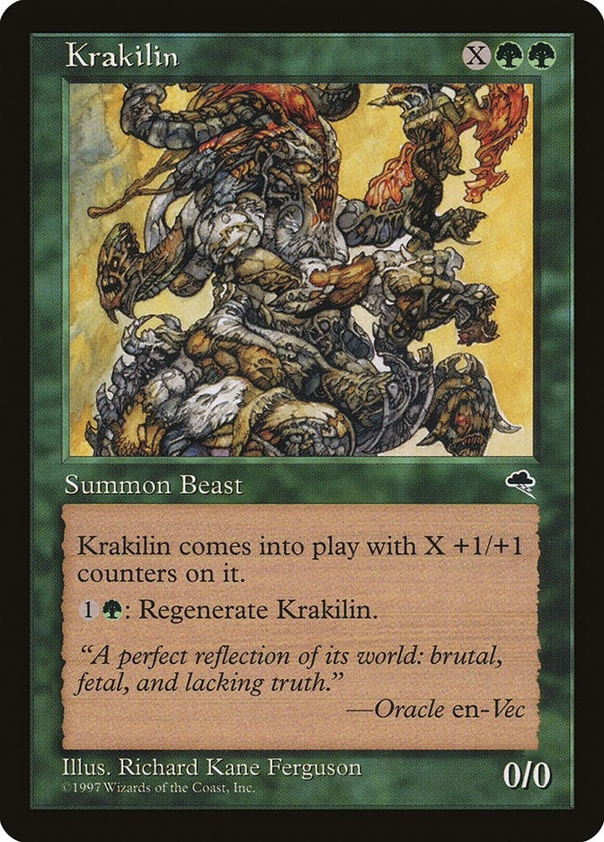 Image for Krakilin (Tempest) (235) - Magic: The Gathering