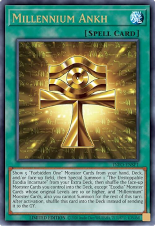 Image for Millennium Ankh (INFO-ENSP1) (The Infinite Forbidden) (INFO-ENSP1) - YuGiOh