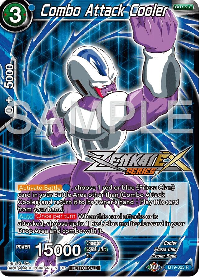 Image for Combo Attack Cooler (Event Pack 15) (Promotion Cards) (BT9-023) - Dragon Ball Super: Masters