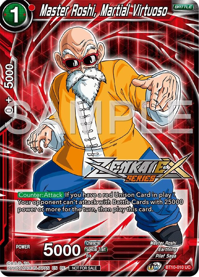 Image for Master Roshi, Martial Virtuoso (Event Pack 15) (Promotion Cards) (BT10-010) - Dragon Ball Super: Masters