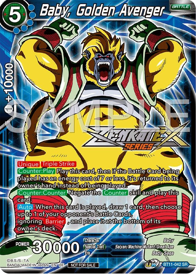 Image for Baby, Golden Avenger (Event Pack 15) (Promotion Cards) (BT11-042) - Dragon Ball Super: Masters