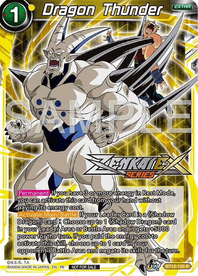 Image for Dragon Thunder (Event Pack 15) (Promotion Cards) (BT12-120) - Dragon Ball Super: Masters