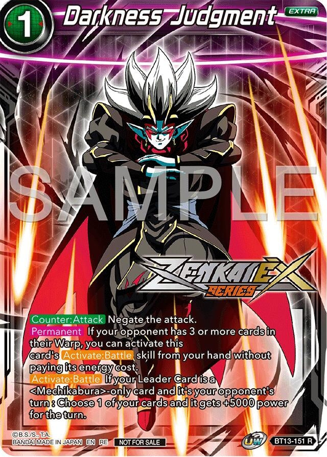Image for Darkness Judgment (Event Pack 15) (Promotion Cards) (BT13-151) - Dragon Ball Super: Masters