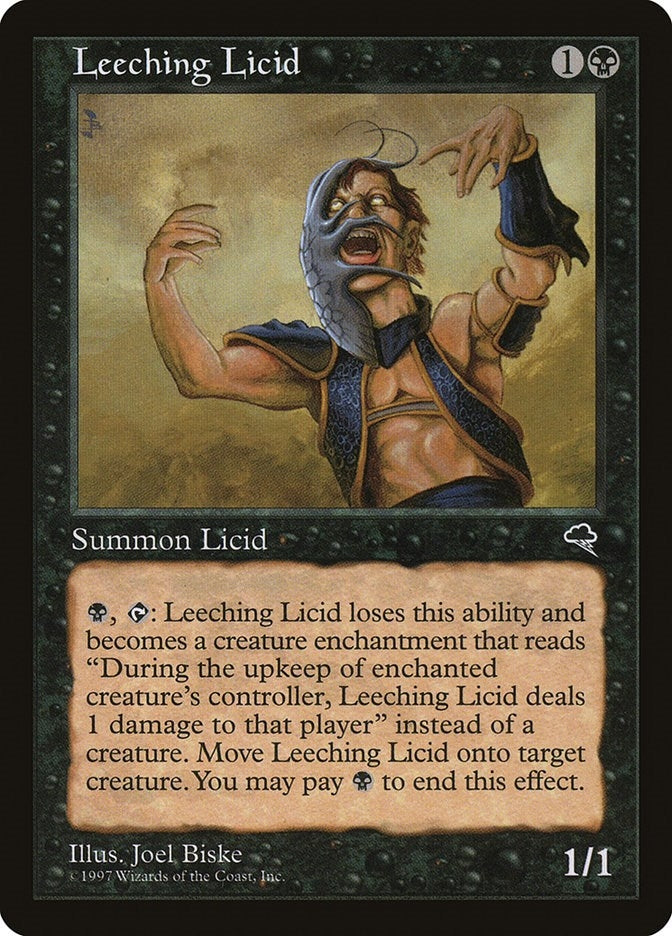 Image for Leeching Licid (Tempest) (141) - Magic: The Gathering