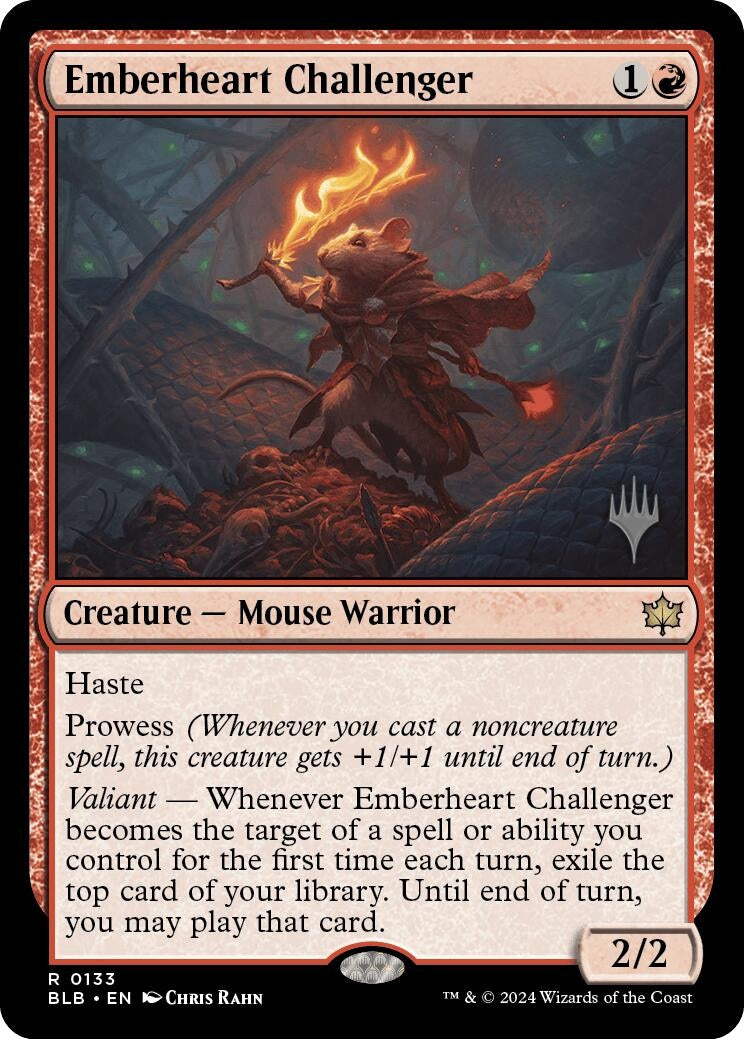 Image for Emberheart Challenger (Promo Pack: Bloomburrow) (133) - Magic: The Gathering