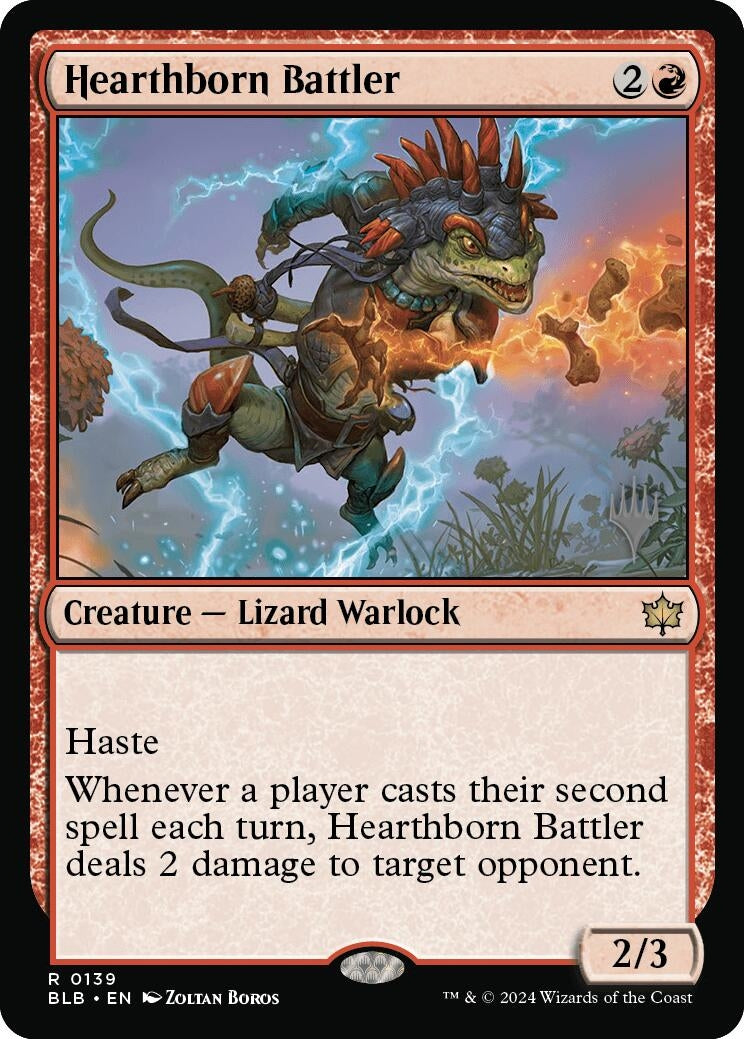 Image for Hearthborn Battler (Promo Pack: Bloomburrow) (139) - Magic: The Gathering