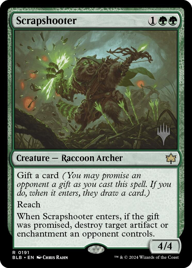 Image for Scrapshooter (Promo Pack: Bloomburrow) (191) - Magic: The Gathering