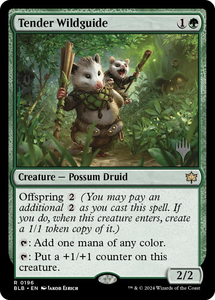 Image for Tender Wildguide (Promo Pack: Bloomburrow) (196) - Magic: The Gathering