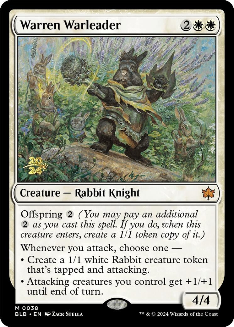 Image for Warren Warleader (Prerelease Cards) (38) - Magic: The Gathering