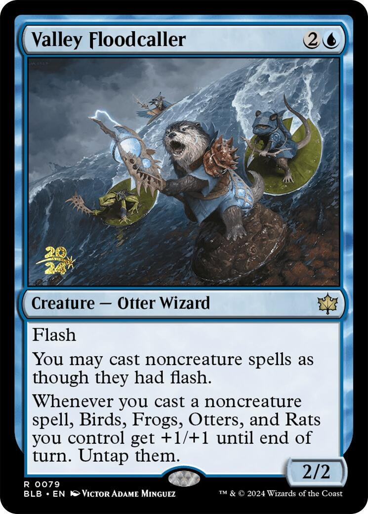 Image for Valley Floodcaller (Prerelease Cards) (79) - Magic: The Gathering