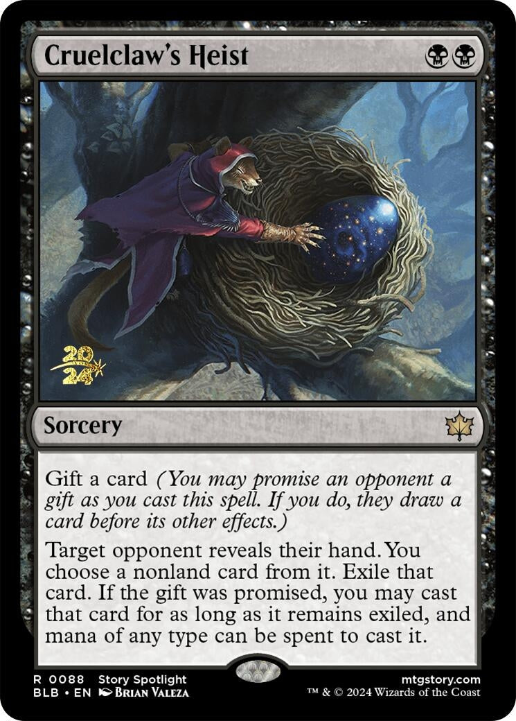 Image for Cruelclaw's Heist (Prerelease Cards) (88) - Magic: The Gathering
