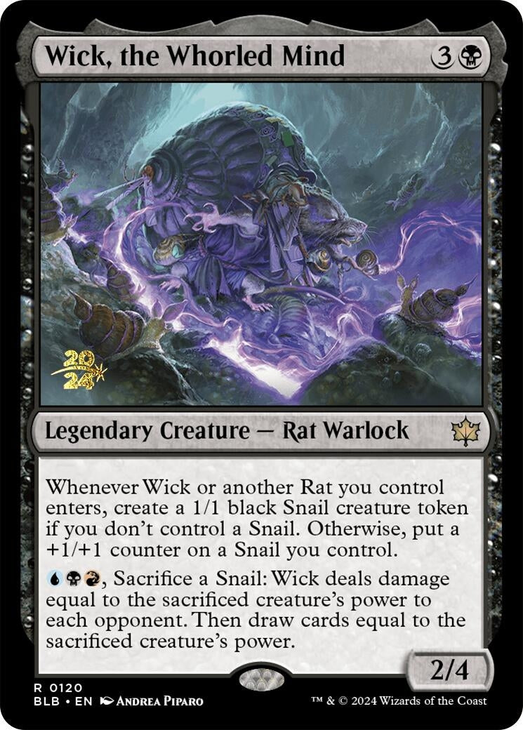 Image for Wick, the Whorled Mind (Prerelease Cards) (120) - Magic: The Gathering