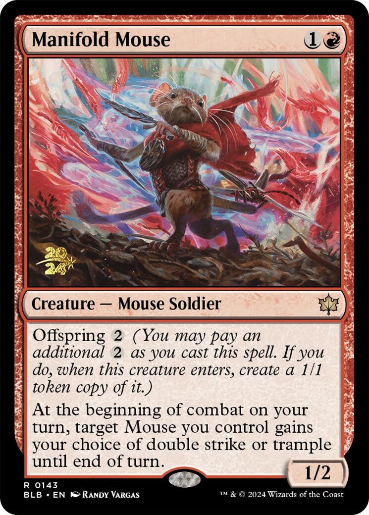 Image for Manifold Mouse (Prerelease Cards) (143) - Magic: The Gathering