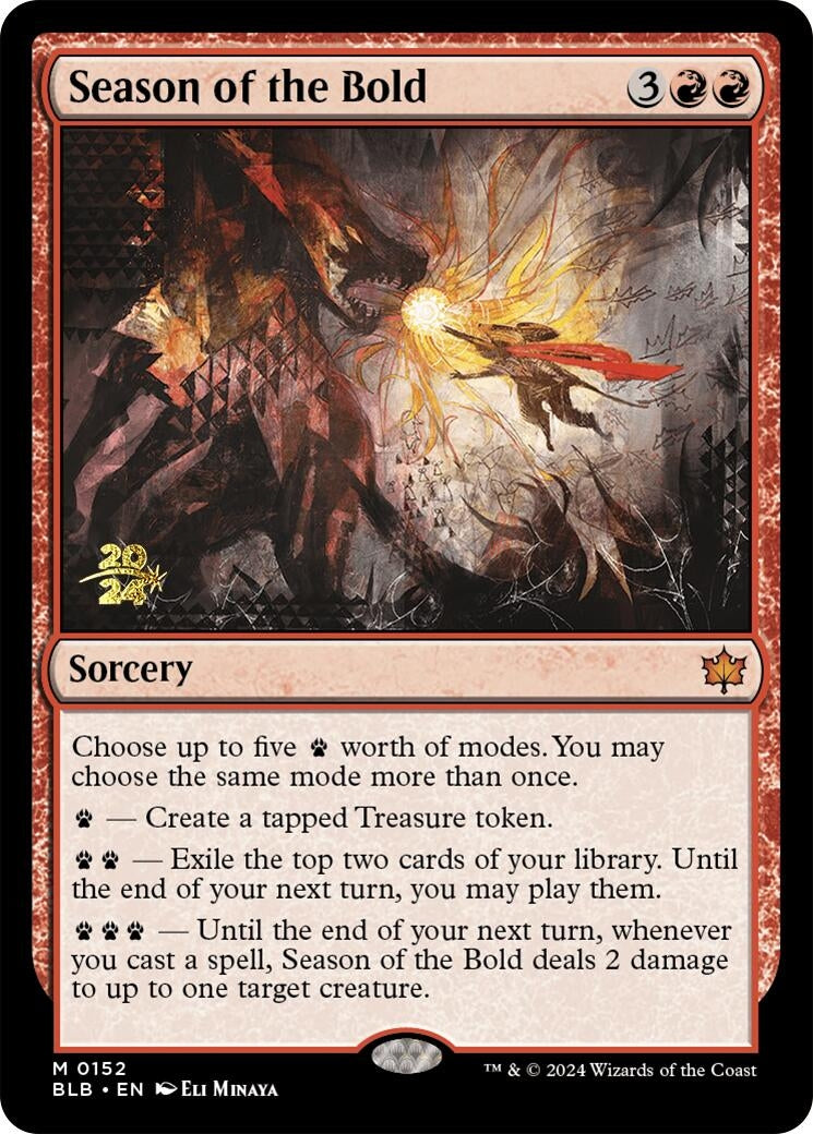 Image for Season of the Bold (Prerelease Cards) (152) - Magic: The Gathering