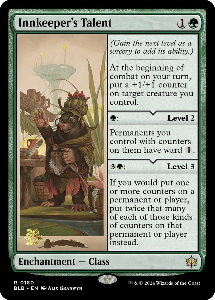 Image for Innkeeper's Talent (Prerelease Cards) (180) - Magic: The Gathering