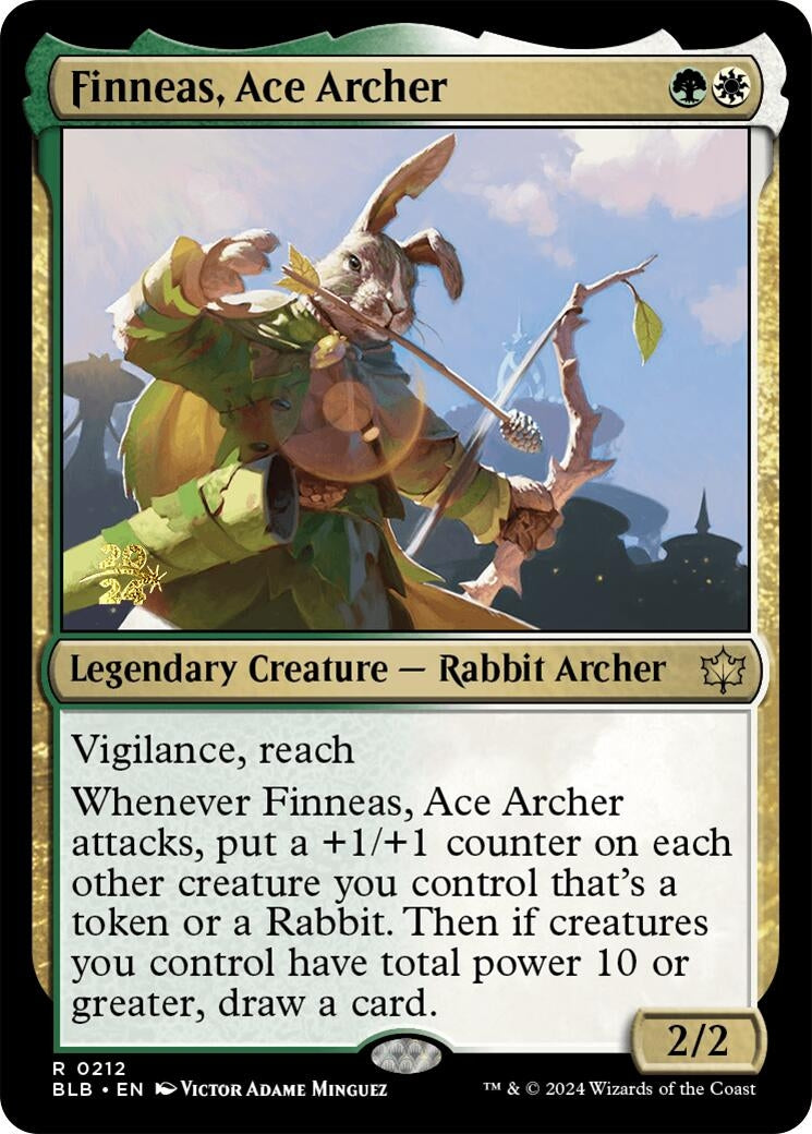 Image for Finneas, Ace Archer (Prerelease Cards) (212) - Magic: The Gathering