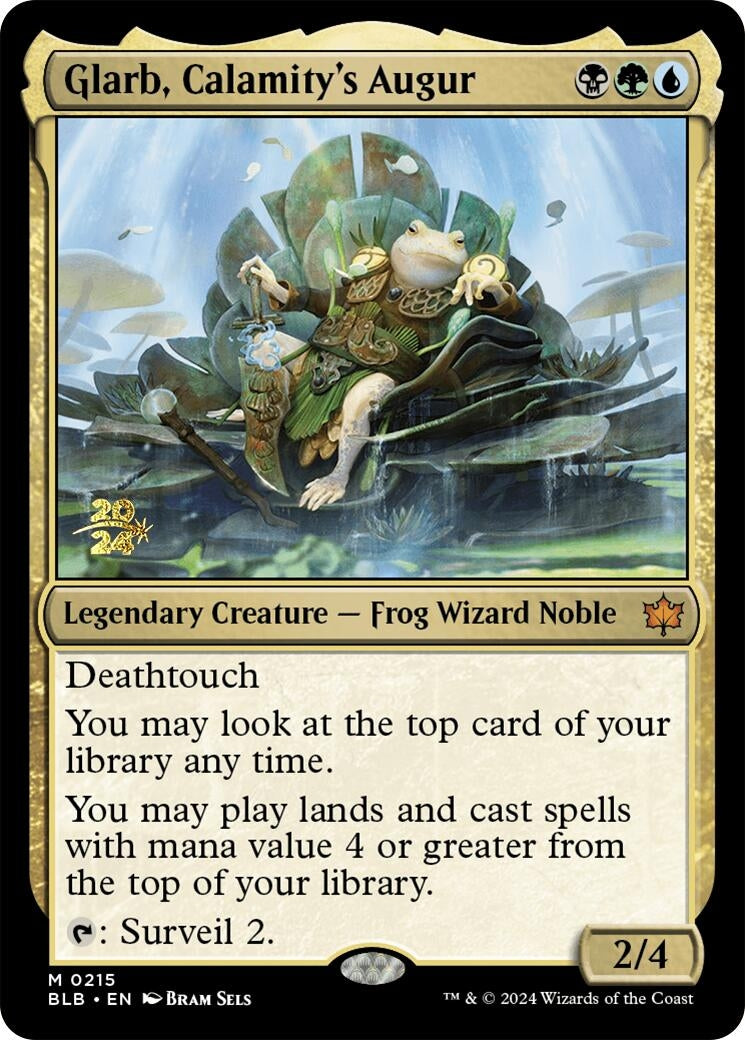 Image for Glarb, Calamity's Augur (Prerelease Cards) (215) - Magic: The Gathering