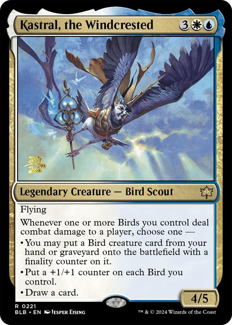 Image for Kastral, the Windcrested (Prerelease Cards) (221) - Magic: The Gathering