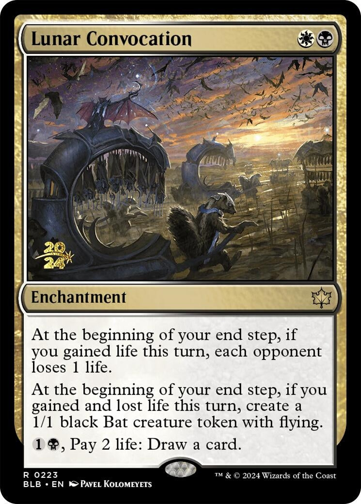 Image for Lunar Convocation (Prerelease Cards) (223) - Magic: The Gathering