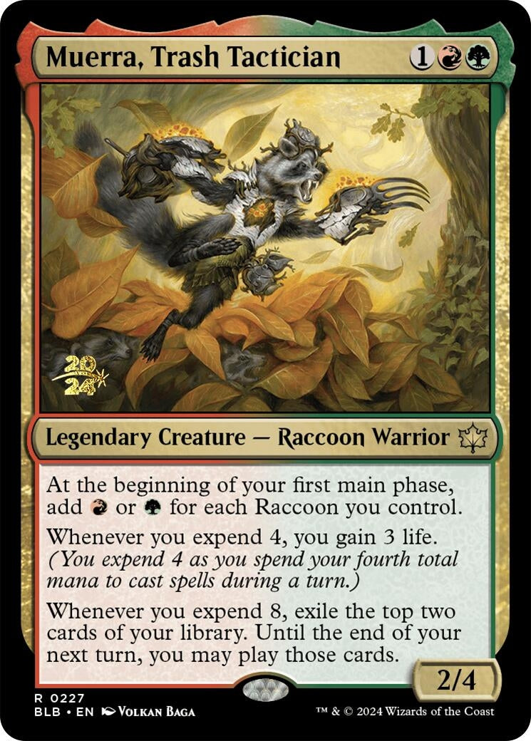 Image for Muerra, Trash Tactician (Prerelease Cards) (227) - Magic: The Gathering