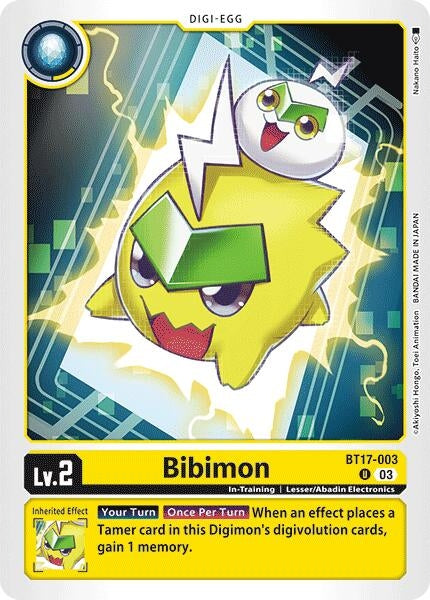 Image for Bibimon (BT17) (BT17-003 U) - Digimon Card Game