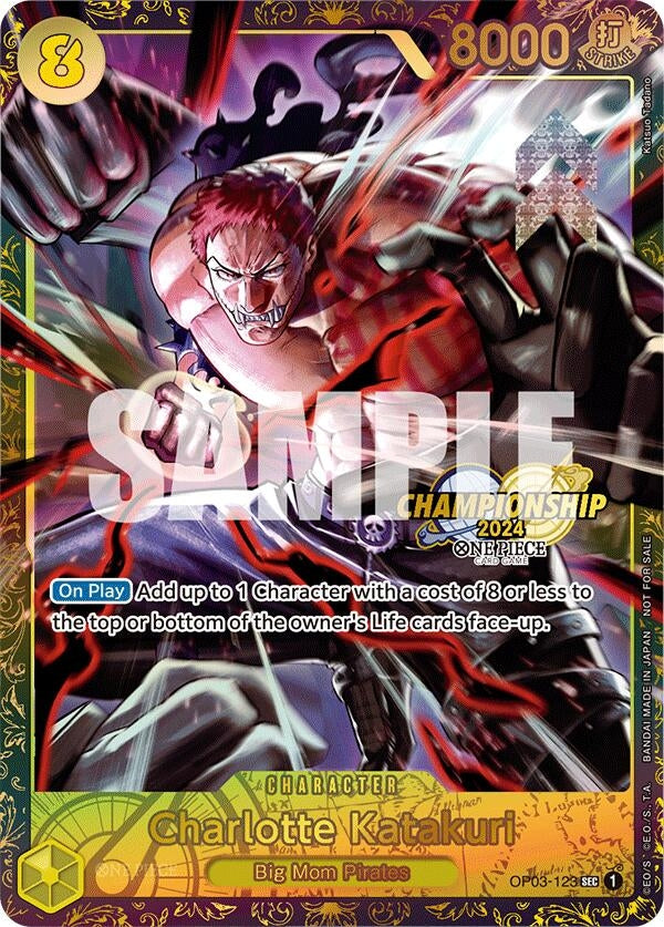 Image for Charlotte Katakuri (Championship 2024) (One Piece Promotion Cards) (OP03-123) - One Piece Card Game