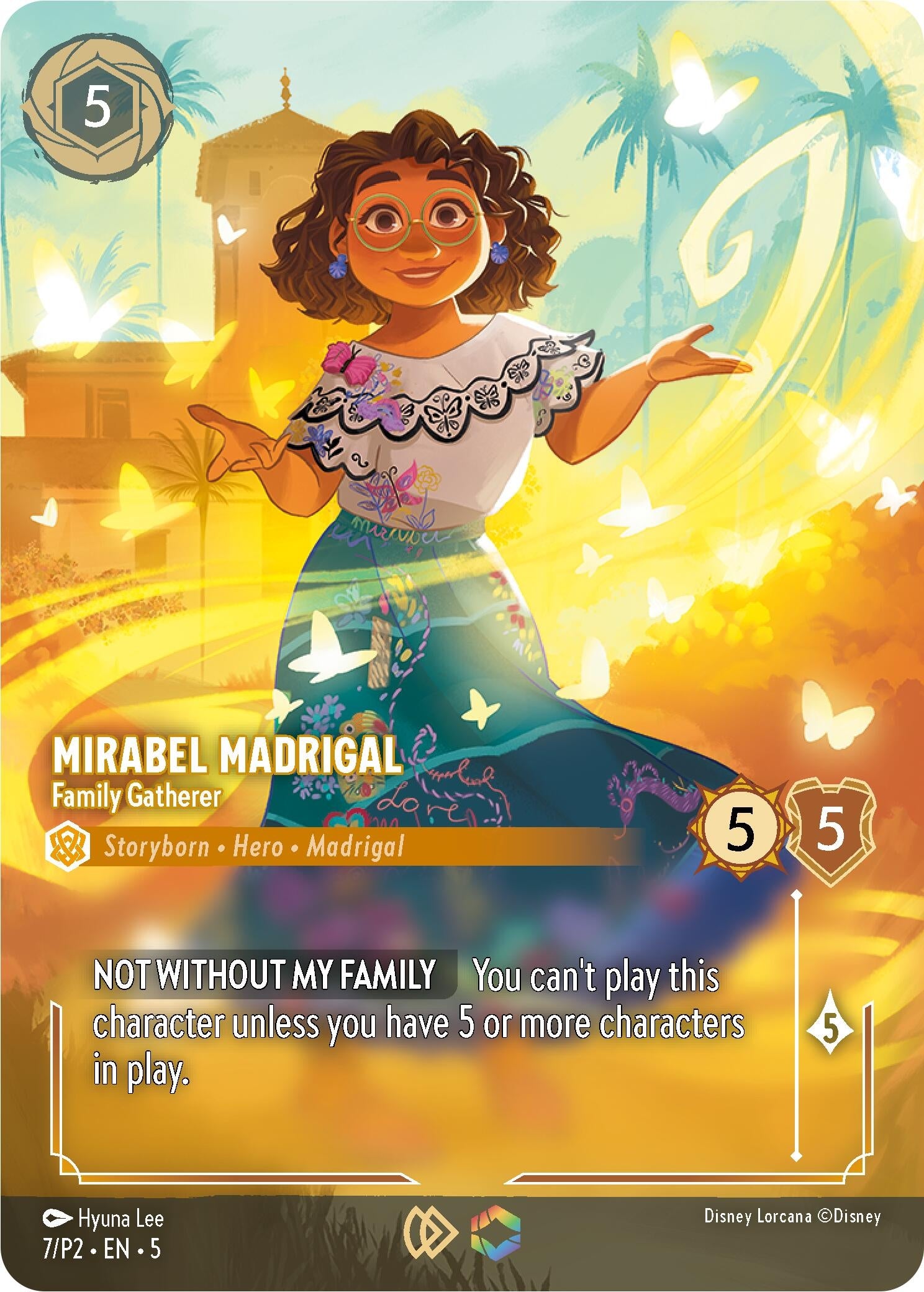Image for Mirabel Madrigal - Family Gatherer (Store Championship) (Disney Lorcana Promo Cards) (7) - Disney Lorcana