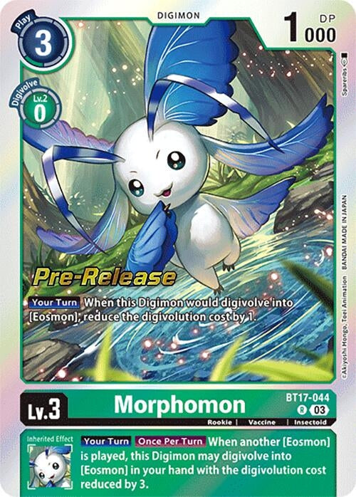 Image for Morphomon (BT17_PR) (BT17-044 R) - Digimon Card Game