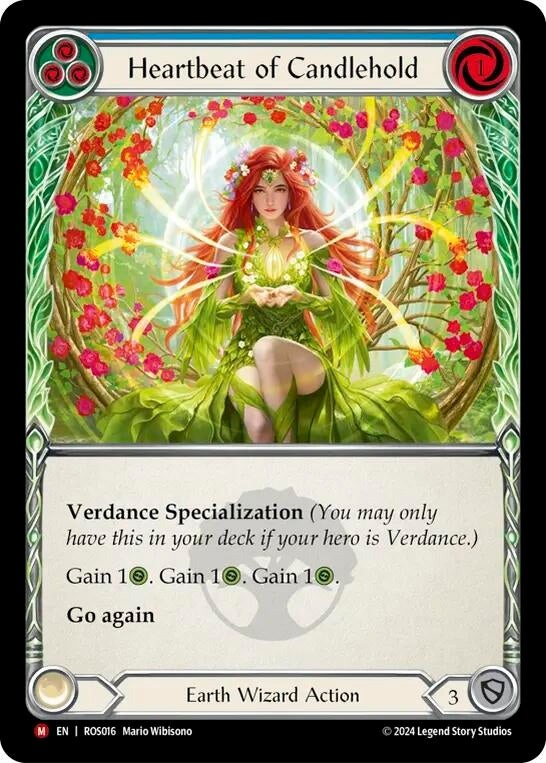 Image for Heartbeat of Candlehold (Rosetta) (ROS016) - Flesh and Blood TCG