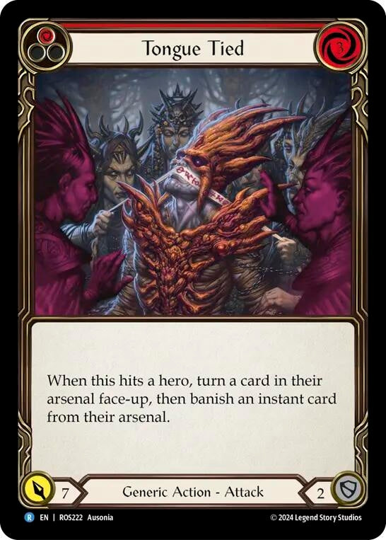 Image for Tongue Tied (Rosetta) (ROS222) - Flesh and Blood TCG