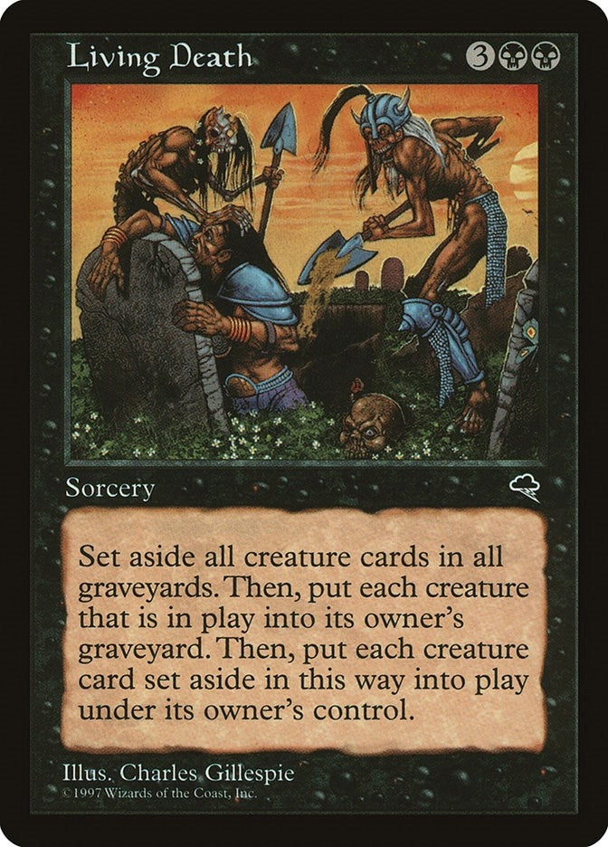 Image for Living Death (Tempest) (142) - Magic: The Gathering