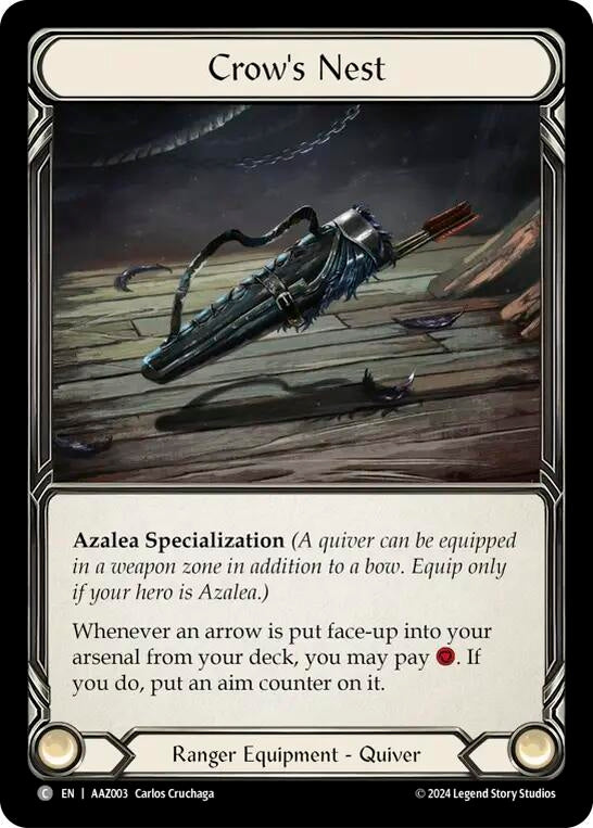 Image for Crow's Nest (Armory Deck: Azalea) (AAZ003) - Flesh and Blood TCG