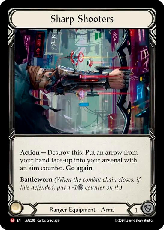 Image for Sharp Shooters (Armory Deck: Azalea) (AAZ006) - Flesh and Blood TCG