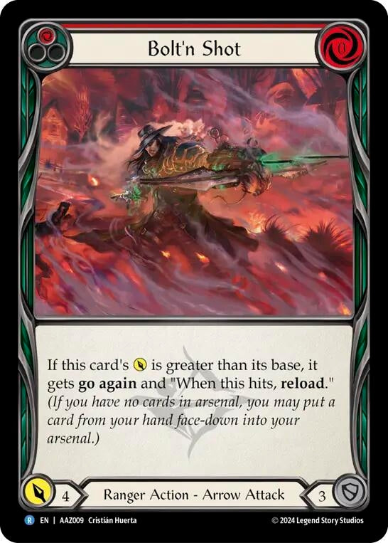 Image for Bolt'n' Shot (Red) (Armory Deck: Azalea) (AAZ009) - Flesh and Blood TCG