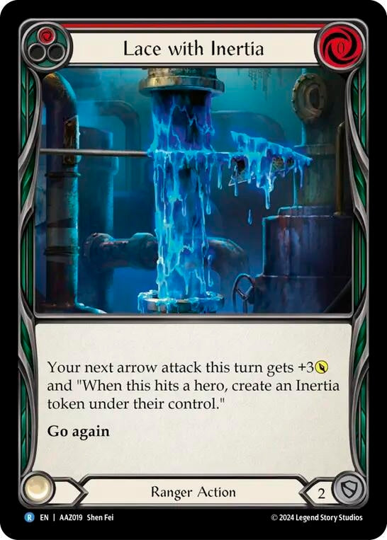Image for Lace with Inertia (Armory Deck: Azalea) (AAZ019) - Flesh and Blood TCG