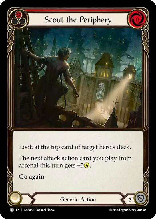 Image for Scout the Periphery (Armory Deck: Azalea) (AAZ022) - Flesh and Blood TCG