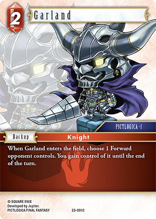 Image for Garland (Hidden Trials) (23-001C) - Final Fantasy TCG