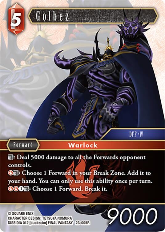 Image for Golbez (Hidden Trials) (23-005R) - Final Fantasy TCG
