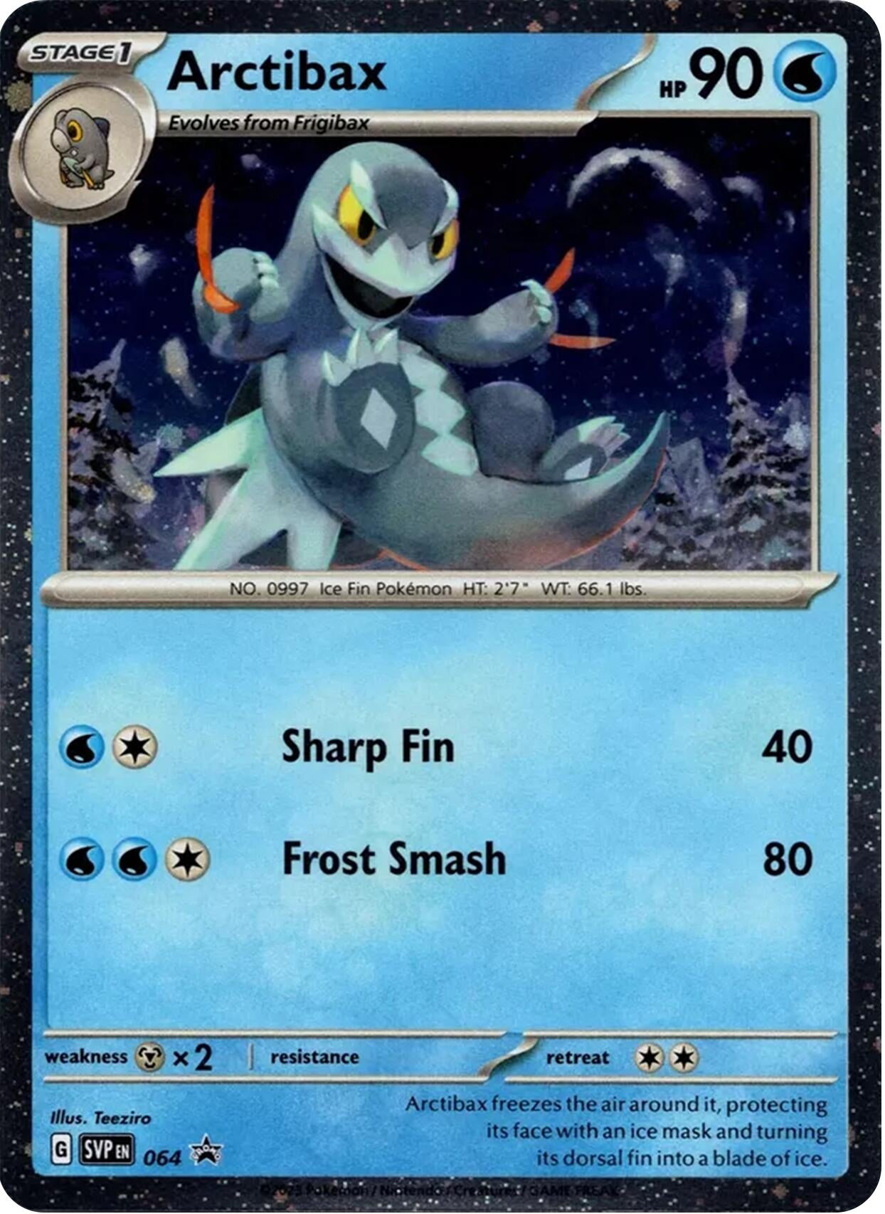 Image for Arctibax - 064 (Cosmos Holo) (SV: Scarlet & Violet Promo Cards) (064) - Pokemon